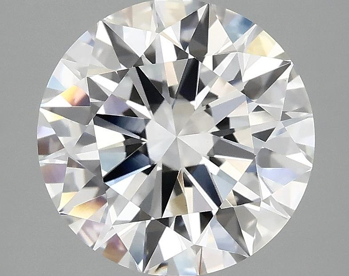 3.11 Carat Round Shaped Ideal Cut VVS2 IGI Certified Lab Grown Diamond