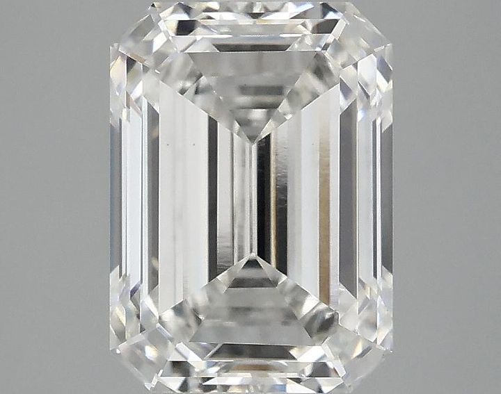 3.1 Carat Emerald Shaped Ideal Cut VS1 IGI Certified Lab Grown Diamond