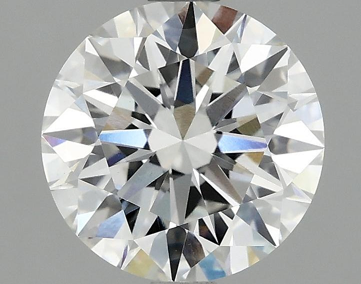 2.06 Carat Round Shaped Ideal Cut VVS2 IGI Certified Lab Grown Diamond