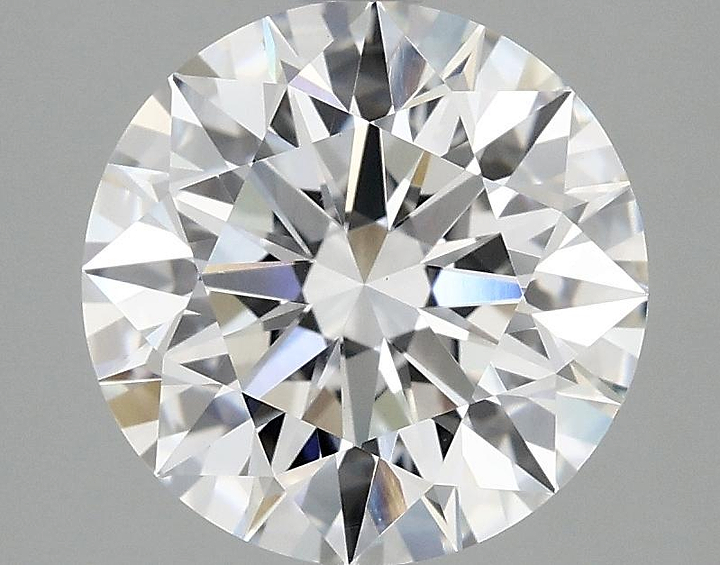 3.05 Carat Round Shaped Ideal Cut VVS2 IGI Certified Lab Grown Diamond