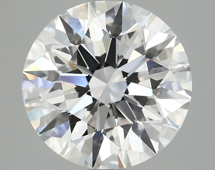 2.93 Carat Round Shaped Ideal Cut VVS2 IGI Certified Lab Grown Diamond