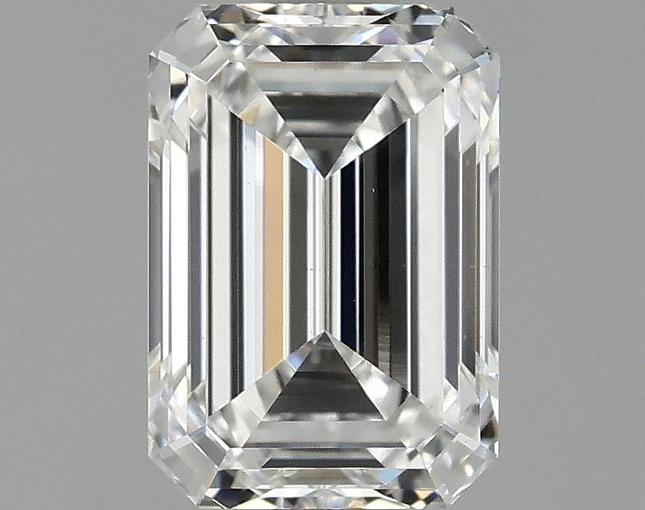 0.98 Carat Emerald Shaped Ideal Cut VS1 IGI Certified Lab Grown Diamond
