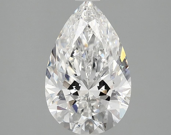2.09 Carat Pear Shaped Ideal Cut VS2 IGI Certified Lab Grown Diamond