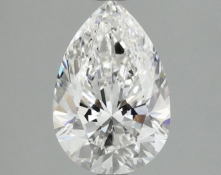 2.1 Carat Pear Shaped Excellent Cut VVS2 IGI Certified Lab Grown Diamond