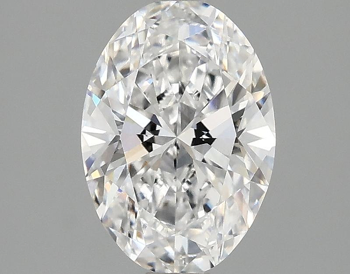 1.54 Carat Oval Shaped Ideal Cut VVS2 IGI Certified Lab Grown Diamond