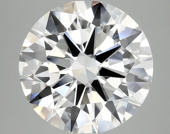 5.9 Carat Round Shaped Ideal Cut VVS2 IGI Certified Lab Grown Diamond