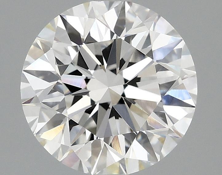 2.09 Carat Round Shaped Excellent Cut VVS2 IGI Certified Lab Grown Diamond
