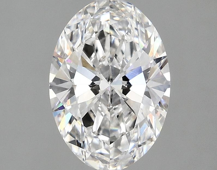 1.52 Carat Oval Shaped Ideal Cut VVS2 IGI Certified Lab Grown Diamond