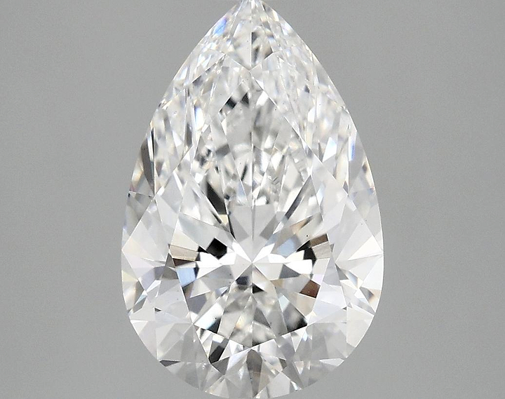 3.05 Carat Pear Shaped Ideal Cut VS1 IGI Certified Lab Grown Diamond