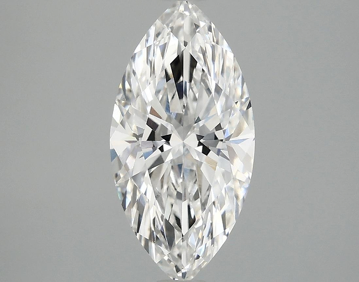 1.97 Carat Marquise Shaped Ideal Cut VVS2 IGI Certified Lab Grown Diamond