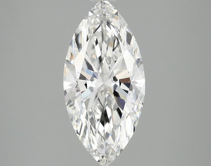 1.98 Carat Marquise Shaped Excellent Cut VVS2 IGI Certified Lab Grown Diamond