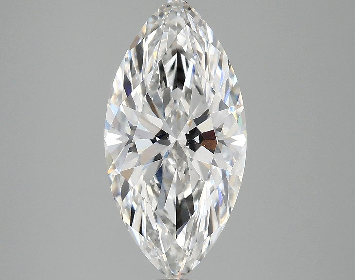 2.98 Carat Marquise Shaped Ideal Cut VS2 IGI Certified Lab Grown Diamond