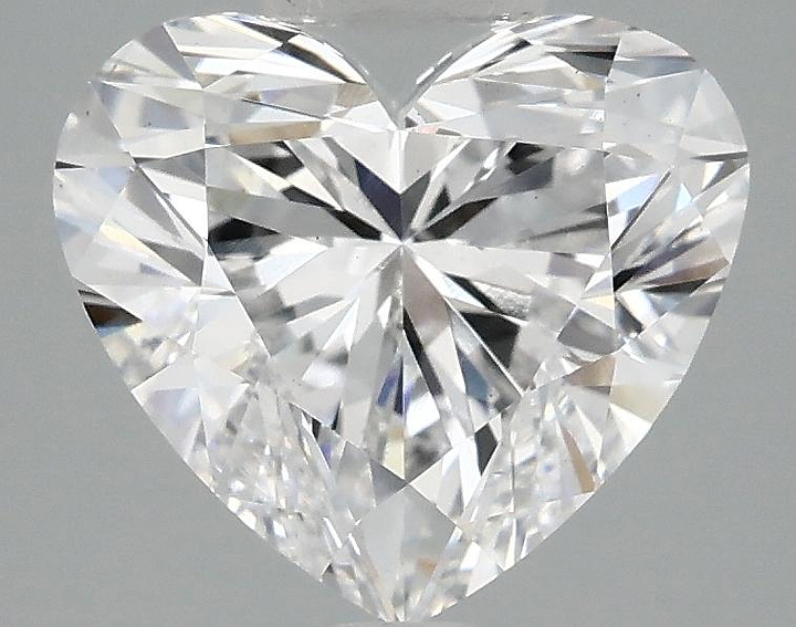 2.96 Carat Heart Shaped Ideal Cut VS1 IGI Certified Lab Grown Diamond