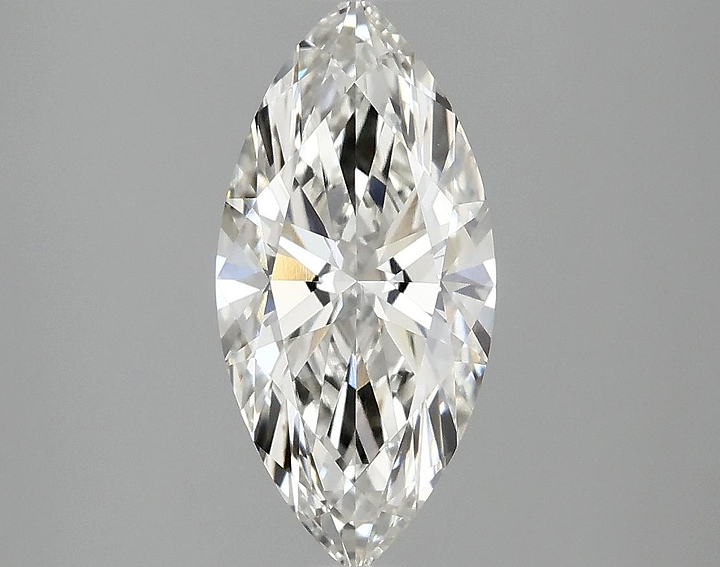 1.88 Carat Marquise Shaped Excellent Cut VVS2 IGI Certified Lab Grown Diamond