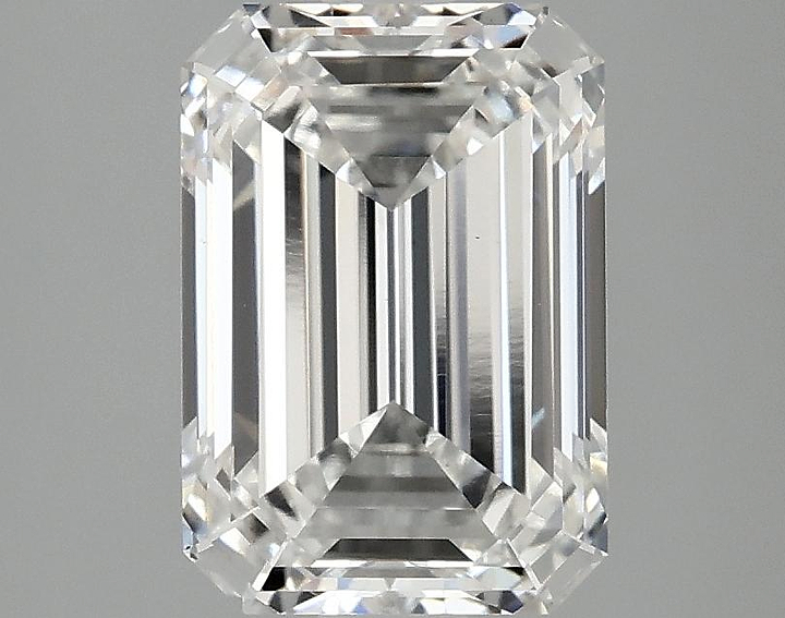 2.59 Carat Emerald Shaped Ideal Cut VS1 IGI Certified Lab Grown Diamond