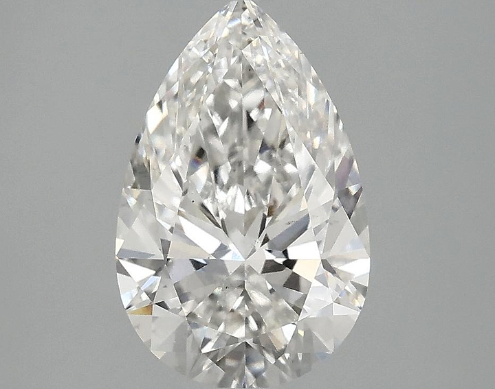 2.07 Carat Pear Shaped Ideal Cut VS2 IGI Certified Lab Grown Diamond