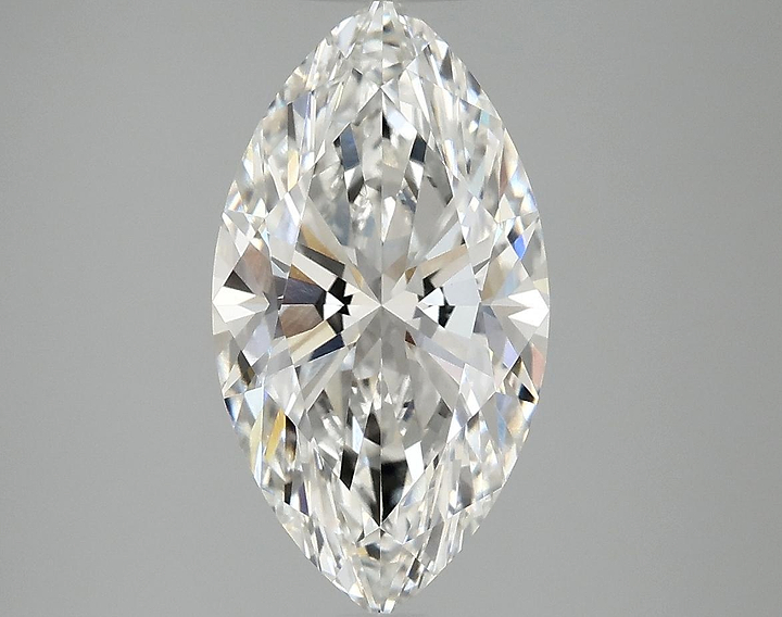 3.02 Carat Marquise Shaped Excellent Cut VS1 IGI Certified Lab Grown Diamond