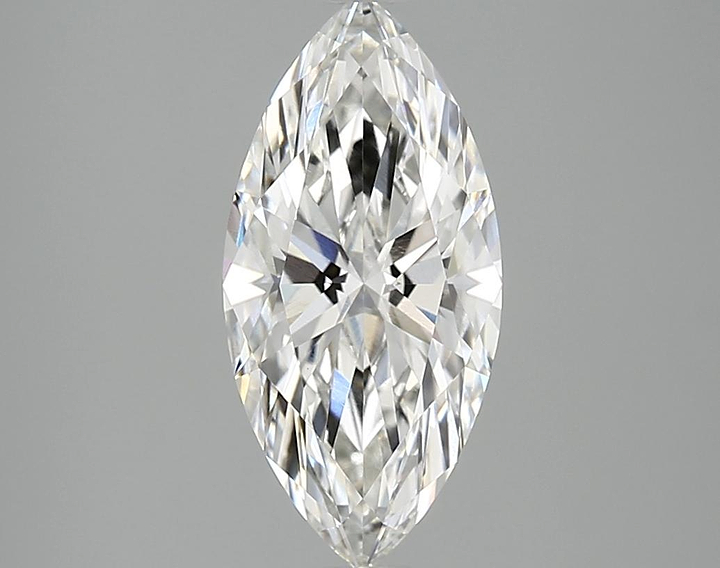 2.08 Carat Marquise Shaped Excellent Cut VVS2 IGI Certified Lab Grown Diamond