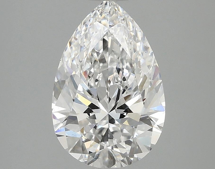 2.06 Carat Pear Shaped Excellent Cut VS1 IGI Certified Lab Grown Diamond