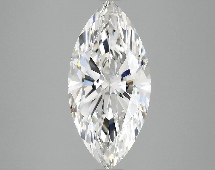 3.41 Carat Marquise Shaped Excellent Cut VS1 IGI Certified Lab Grown Diamond