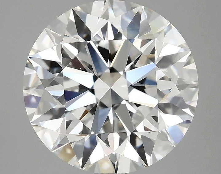 4.88 Carat Round Shaped Excellent Cut VVS2 IGI Certified Lab Grown Diamond