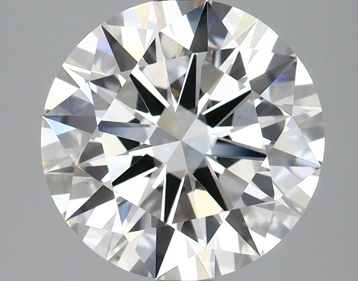 2.97 Carat Round Shaped Ideal Cut VVS2 IGI Certified Lab Grown Diamond
