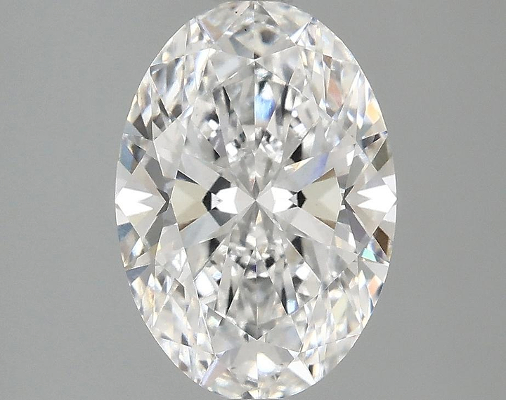 2.1 Carat Oval Shaped Ideal Cut VS1 IGI Certified Lab Grown Diamond