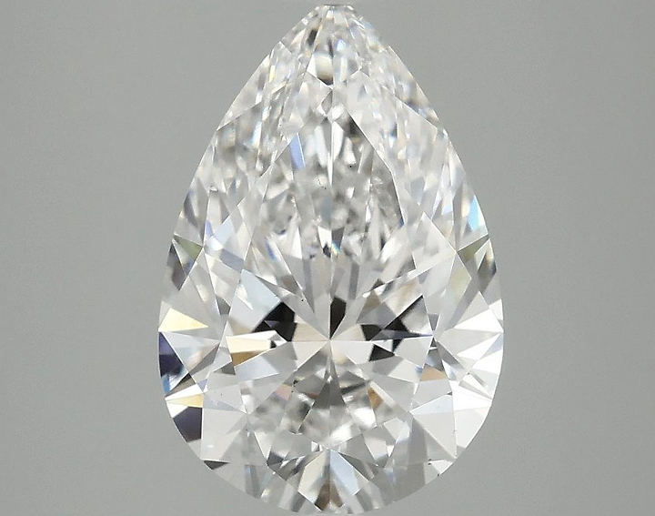 3.09 Carat Pear Shaped Excellent Cut VS1 IGI Certified Lab Grown Diamond