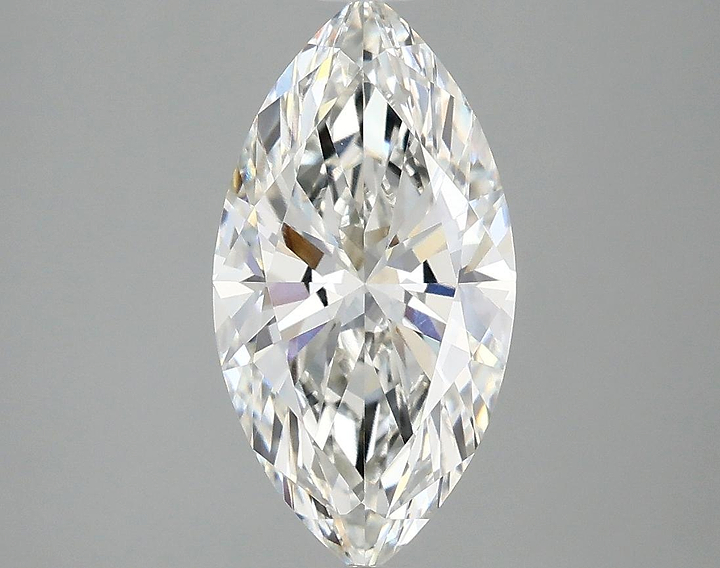 2.09 Carat Marquise Shaped Ideal Cut VVS2 IGI Certified Lab Grown Diamond