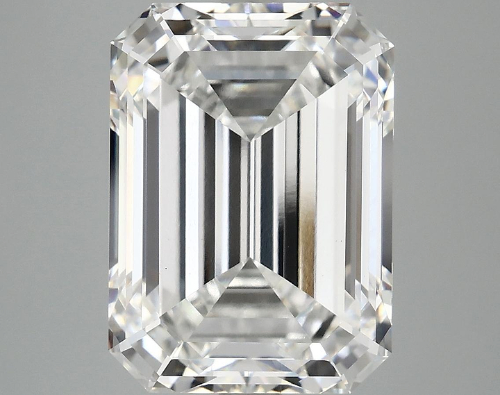 7.66 Carat Emerald Shaped Excellent Cut VS1 IGI Certified Lab Grown Diamond