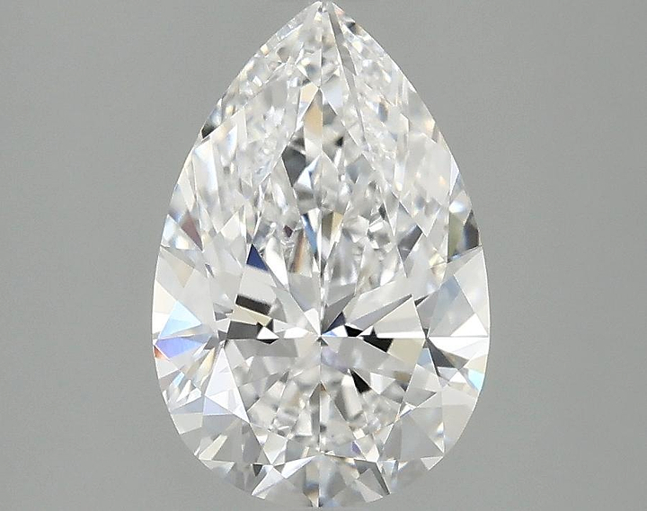 2.01 Carat Pear Shaped Excellent Cut VVS2 IGI Certified Lab Grown Diamond