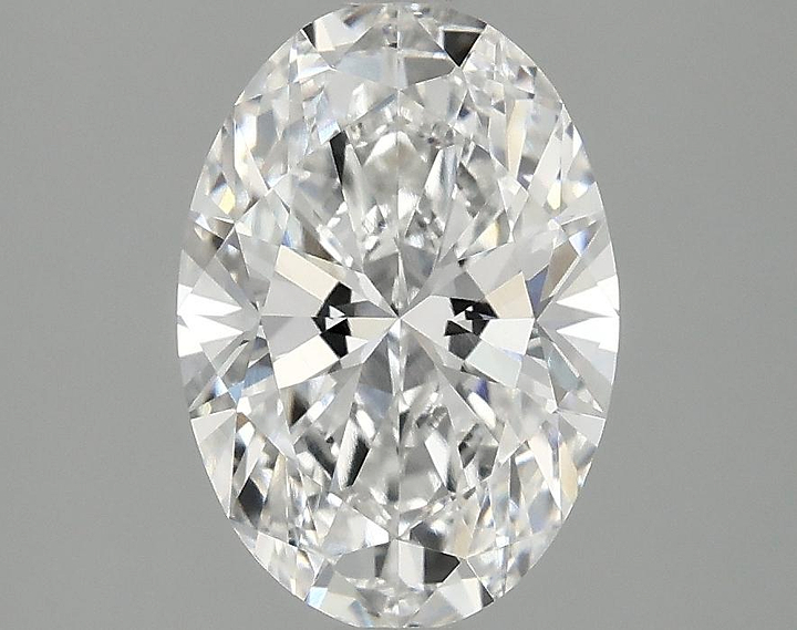 2.07 Carat Oval Shaped Ideal Cut VVS2 IGI Certified Lab Grown Diamond
