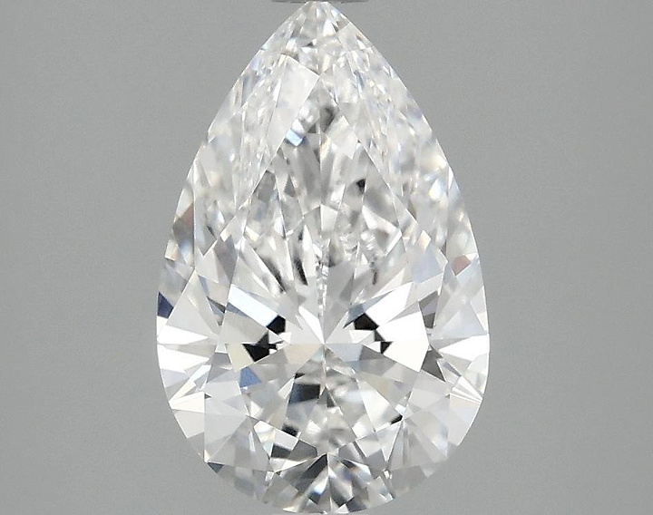 1.98 Carat Pear Shaped Ideal Cut VVS2 IGI Certified Lab Grown Diamond