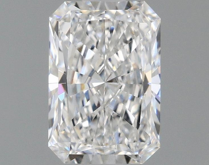 0.98 Carat Radiant Shaped Ideal Cut VVS2 IGI Certified Lab Grown Diamond