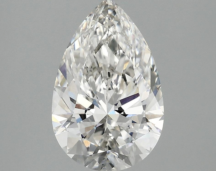 2.1 Carat Pear Shaped Ideal Cut VS1 IGI Certified Lab Grown Diamond
