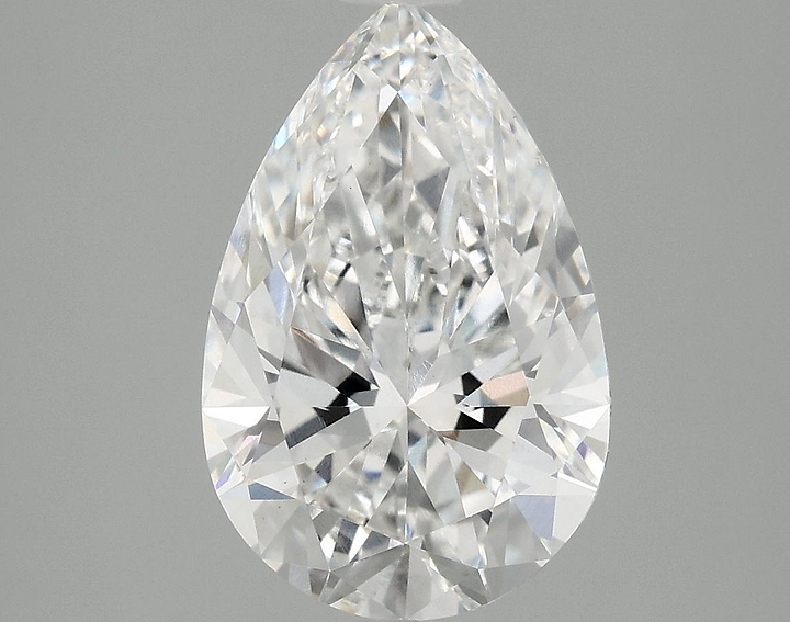 2.47 Carat Pear Shaped Excellent Cut VS1 IGI Certified Lab Grown Diamond