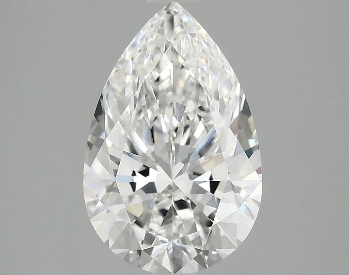 2.0 Carat Pear Shaped Excellent Cut VVS2 IGI Certified Lab Grown Diamond