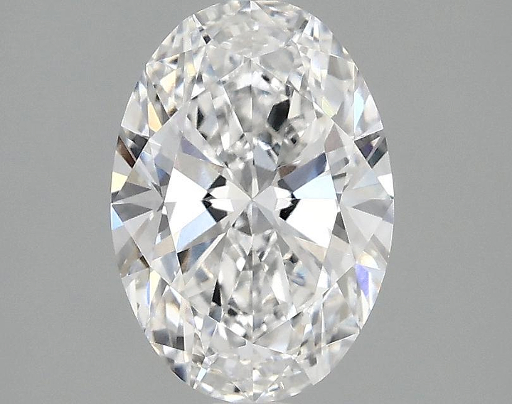 1.52 Carat Oval Shaped Ideal Cut VVS2 IGI Certified Lab Grown Diamond