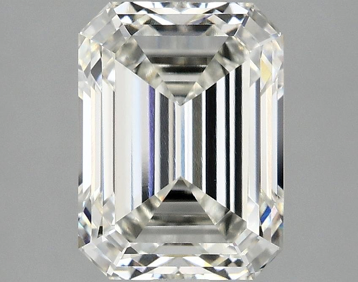 2.98 Carat Emerald Shaped Excellent Cut VVS2 IGI Certified Lab Grown Diamond