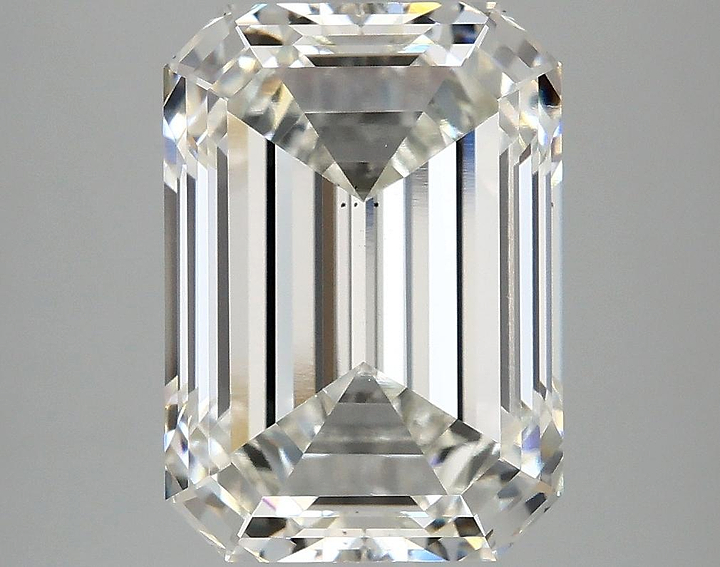 5.04 Carat Emerald Shaped Ideal Cut VS1 IGI Certified Lab Grown Diamond