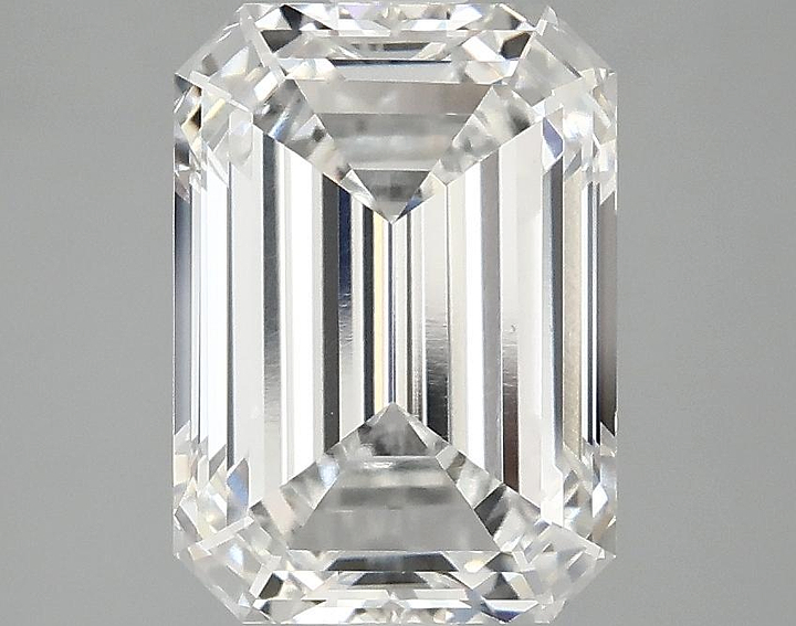 3.09 Carat Emerald Shaped Ideal Cut VS1 IGI Certified Lab Grown Diamond