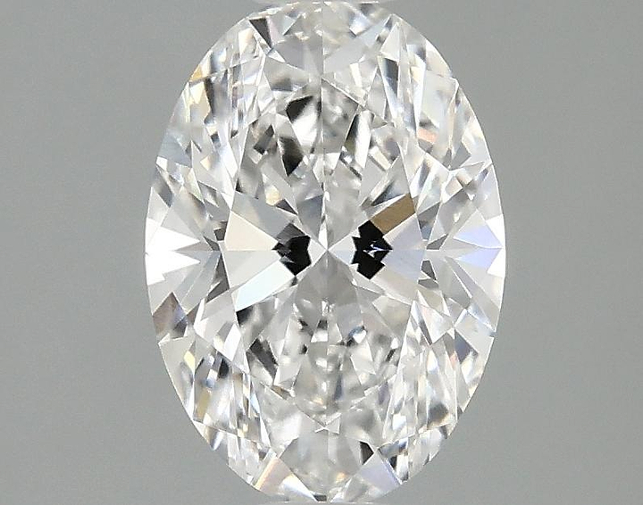 1.5 Carat Oval Shaped Ideal Cut VVS2 IGI Certified Lab Grown Diamond