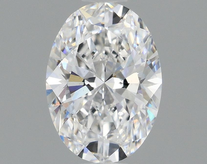 0.98 Carat Oval Shaped Ideal Cut VVS2 IGI Certified Lab Grown Diamond