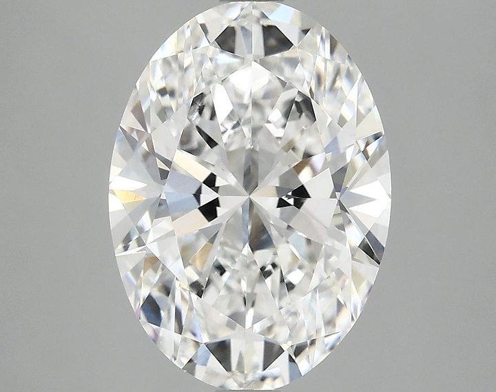 3.93 Carat Oval Shaped Ideal Cut VVS2 IGI Certified Lab Grown Diamond