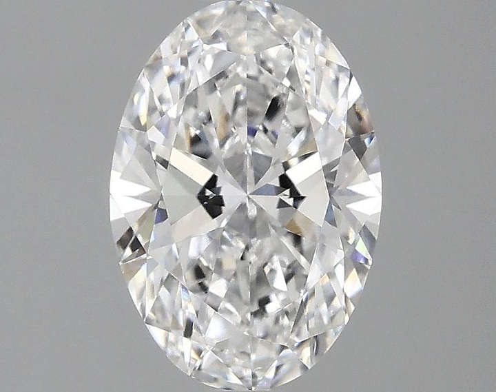 1.35 Carat Oval Shaped Ideal Cut VVS2 IGI Certified Lab Grown Diamond