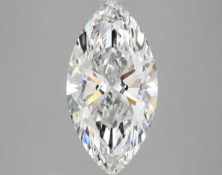 3.02 Carat Marquise Shaped Ideal Cut VVS2 IGI Certified Lab Grown Diamond