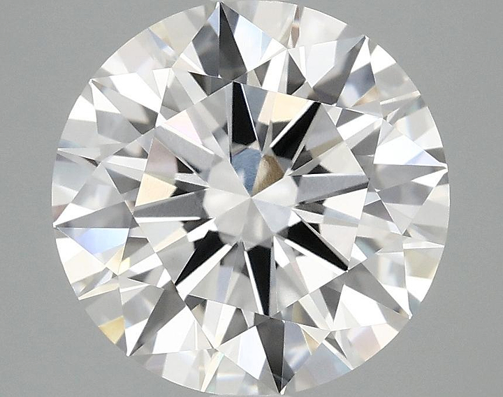 3.54 Carat Round Shaped Ideal Cut VVS2 IGI Certified Lab Grown Diamond