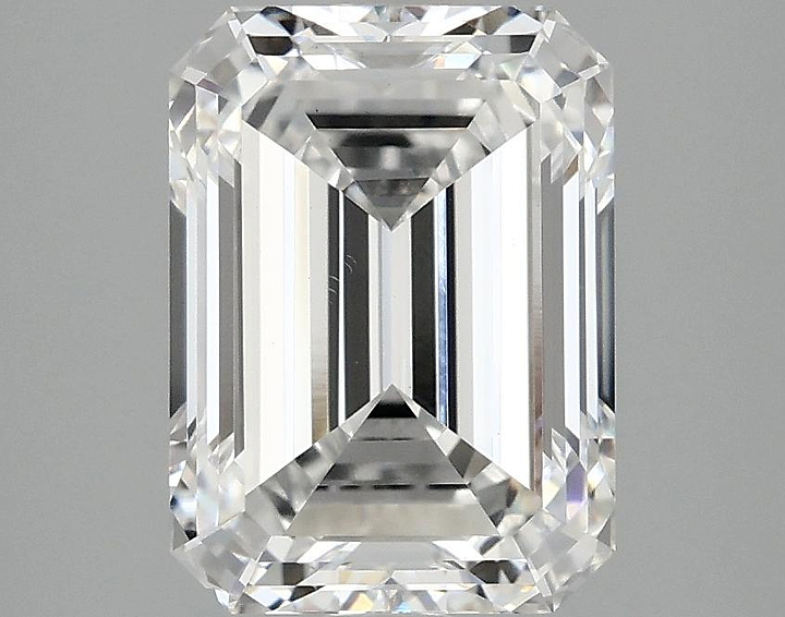 2.97 Carat Emerald Shaped Excellent Cut VS1 IGI Certified Lab Grown Diamond