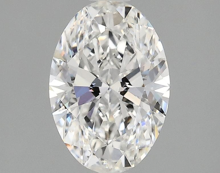 1.37 Carat Oval Shaped Ideal Cut VVS2 IGI Certified Lab Grown Diamond