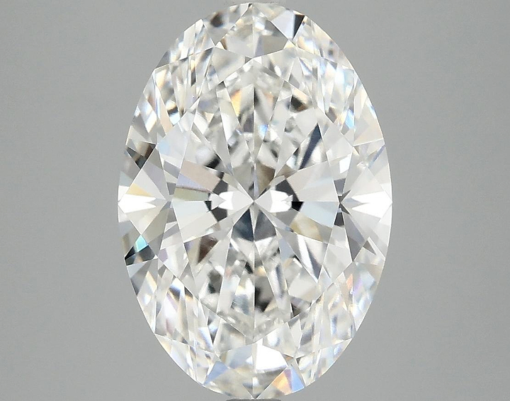 3.95 Carat Oval Shaped Ideal Cut VVS2 IGI Certified Lab Grown Diamond